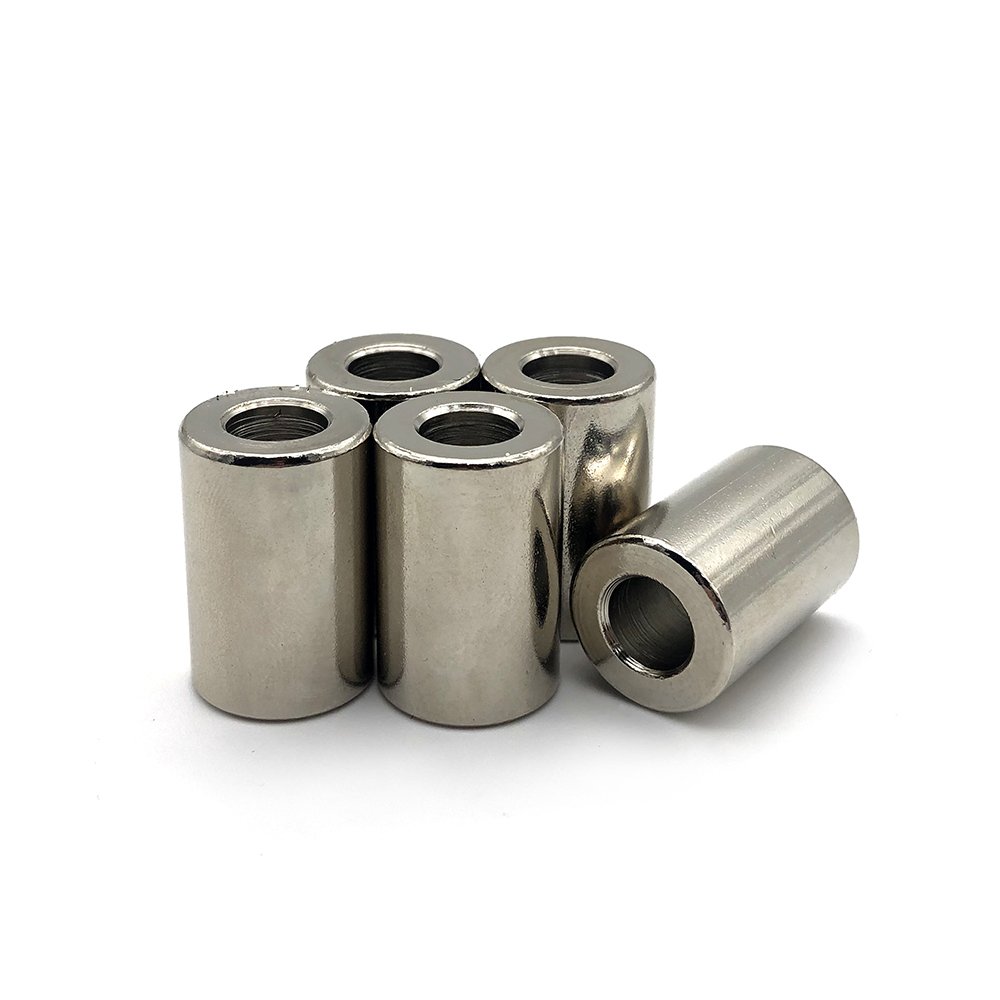 Wholesale Custom Size 10mm Round Threaded Tube Bushing Spacers Sleeve Metal Stainless Steel Bushing