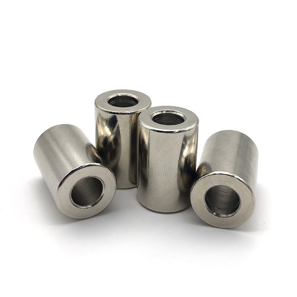 Wholesale Custom Size 10mm Round Threaded Tube Bushing Spacers Sleeve Metal Stainless Steel Bushing