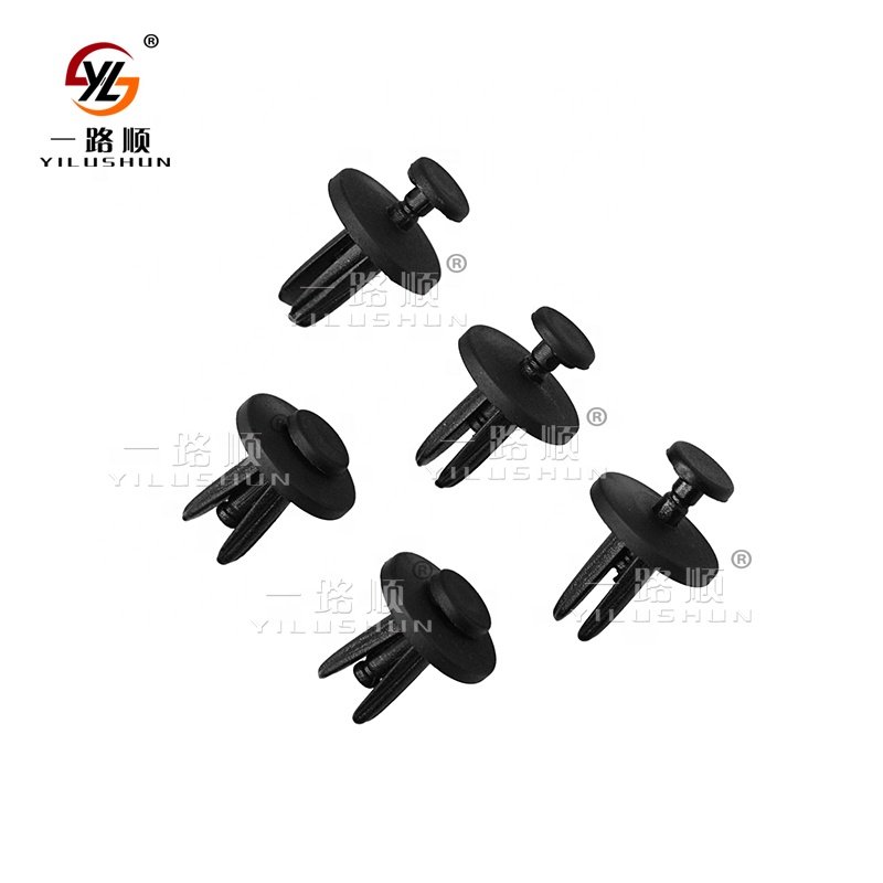 B105 China manufacture propulsion-type rivets black auto clips nylon 14019206