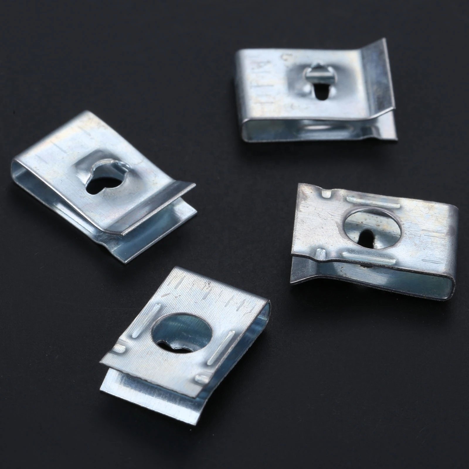 Zinc Plated Carbon Steel Panel Clips Fasteners Auto U Type Speed Grommet Car U Clip for Motorcycle Car