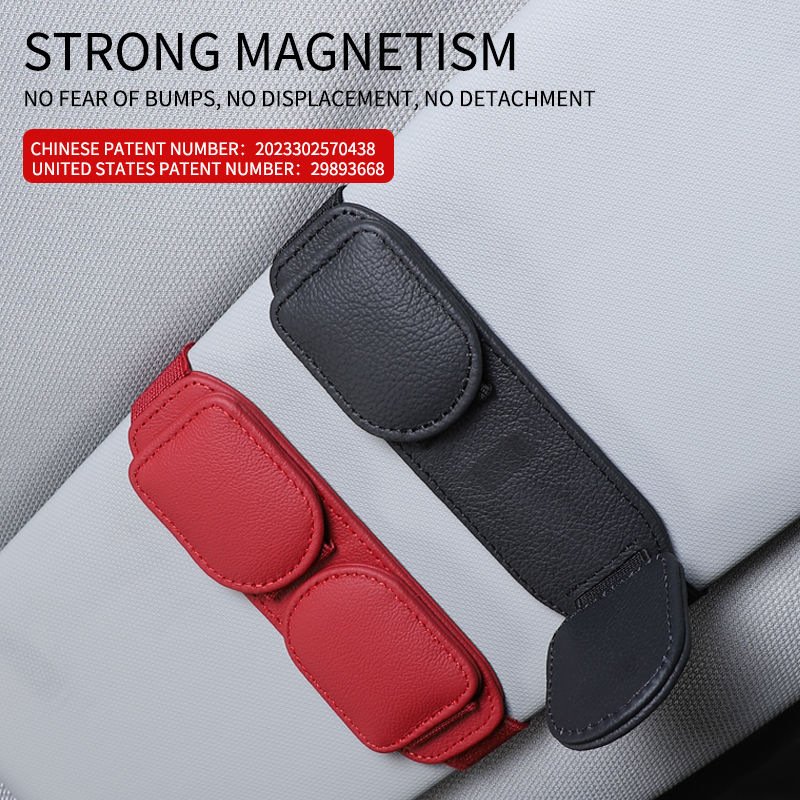 Universal Car Auto Sun Visor Glasses Box Sunglasses Clip Card Ticket Holder Stand Fastener Pen Case Eyeglasses Car Accessories
