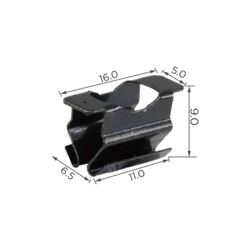 1FA026 High Quality Low Price Metal Car Fasteners Automotive Metal Clip Auto Fastener Clip for Door Panel, Dashboard, Console