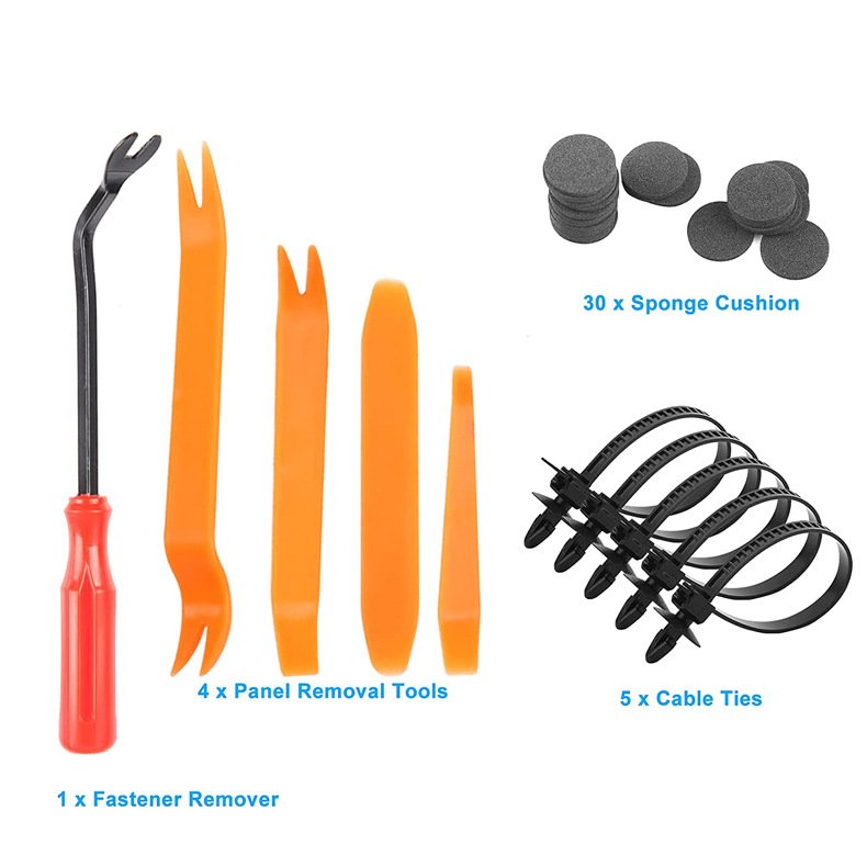 Universal Auto Push Car Bumper Retainer Fastener Plastic Nylon Clip Rivets