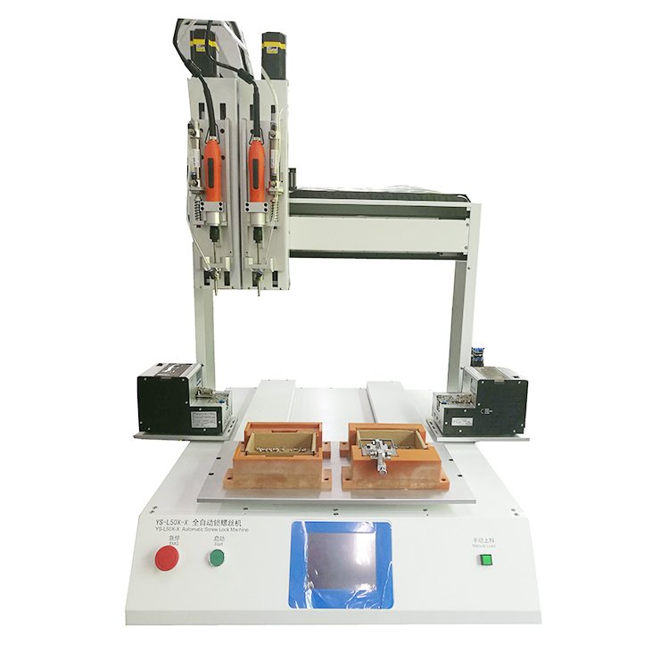 LED bulb mobile phone assembly Automatic Locking Screw Machine With Single Platform Vacuum Suction type Screw fastening machine dispens glue