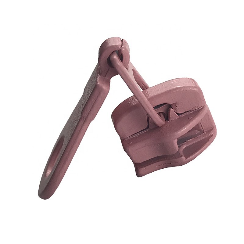 China Manufacture Slide Fasteners Custom Slider Puller #5 Nylon Zipper Slider For Bag Suitcase Luggage