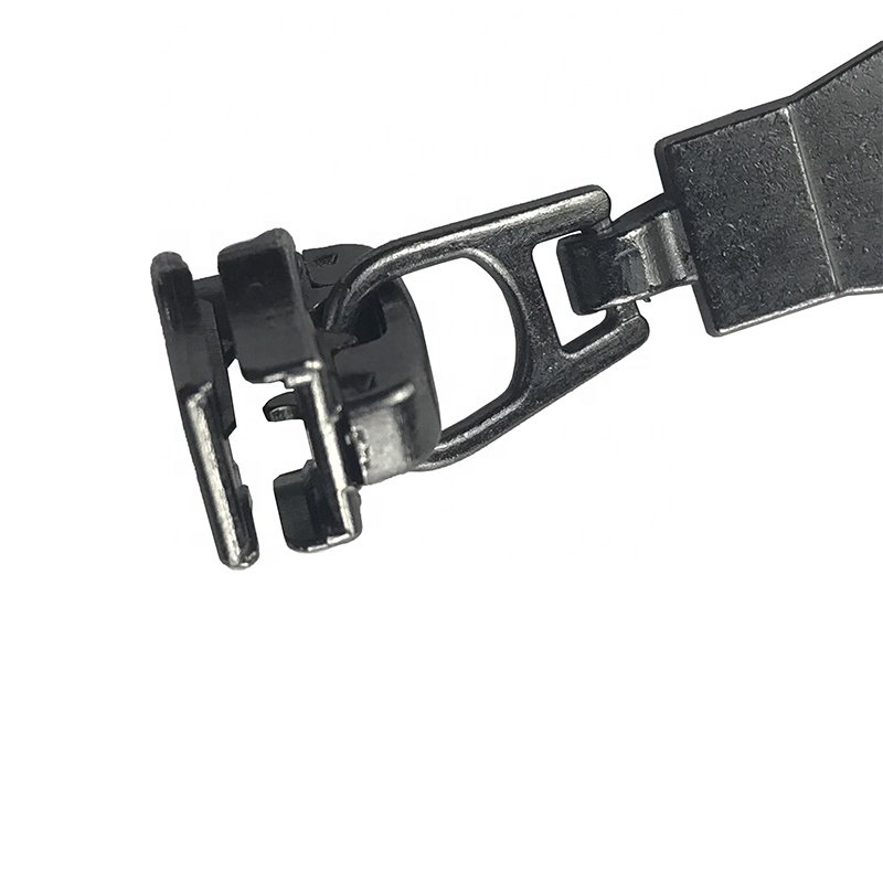 China Manufacture Slide Fasteners Custom Slider Puller #5 Nylon Zipper Slider For Bag Suitcase Luggage