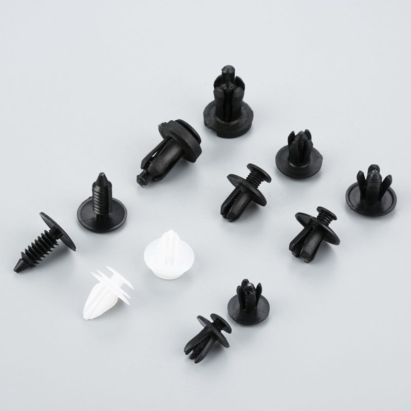 Custom 100pcs Black car retainer clip plastic auto panel clip car retainer clips