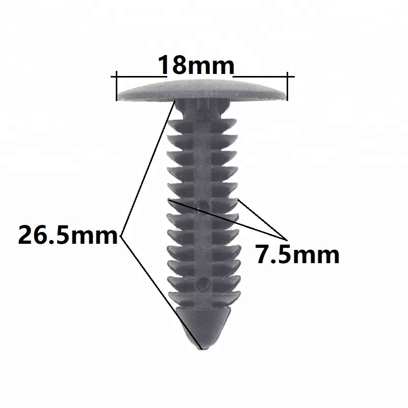 Factory Wholesale automotive fasteners car spring clips fasteners auto christmas tree plastic fastener