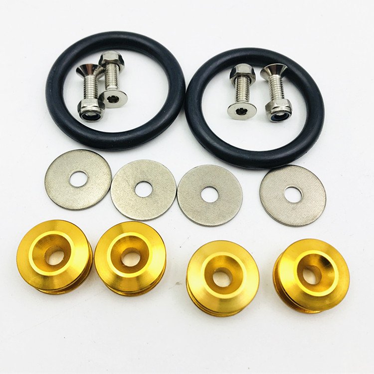 Universal JDM Aluminum Quick Release Fasteners Kit