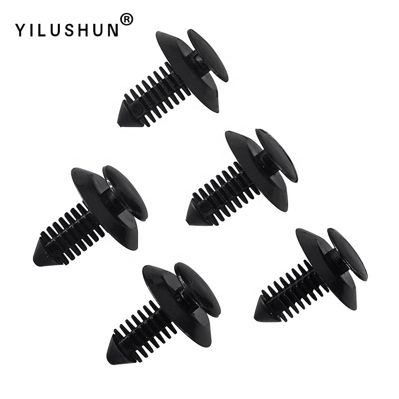 D161 Automotive fastener retaining plastic push type car clip bumper N801925-S