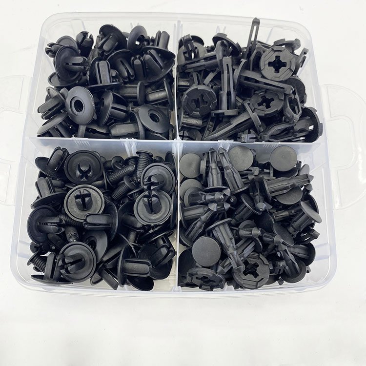 630 Pcs Wholesale Auto Car Nylon Plastic Rivet Automotive Bumper Interior Latch Clip Fasteners bumper retainer clips car plastic
