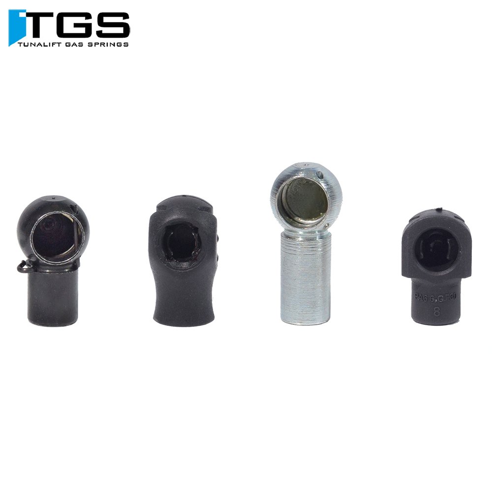 Ball Socket Black Plastic for Automobile Application on Tailgate Gas Strut Spring Thread M6 M8 TUNALIFT