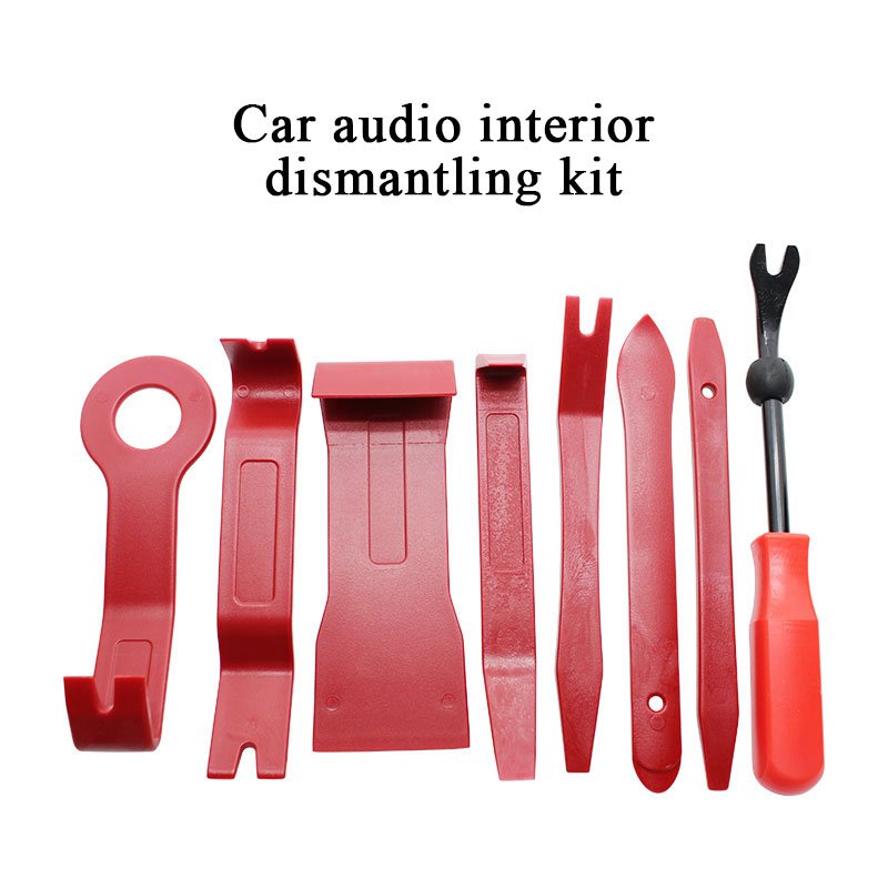 Auto Car Audio Repair Trim Removal No Scratch Tools Set Fastener Remover Panel Dismantling Kit With Storage Bag