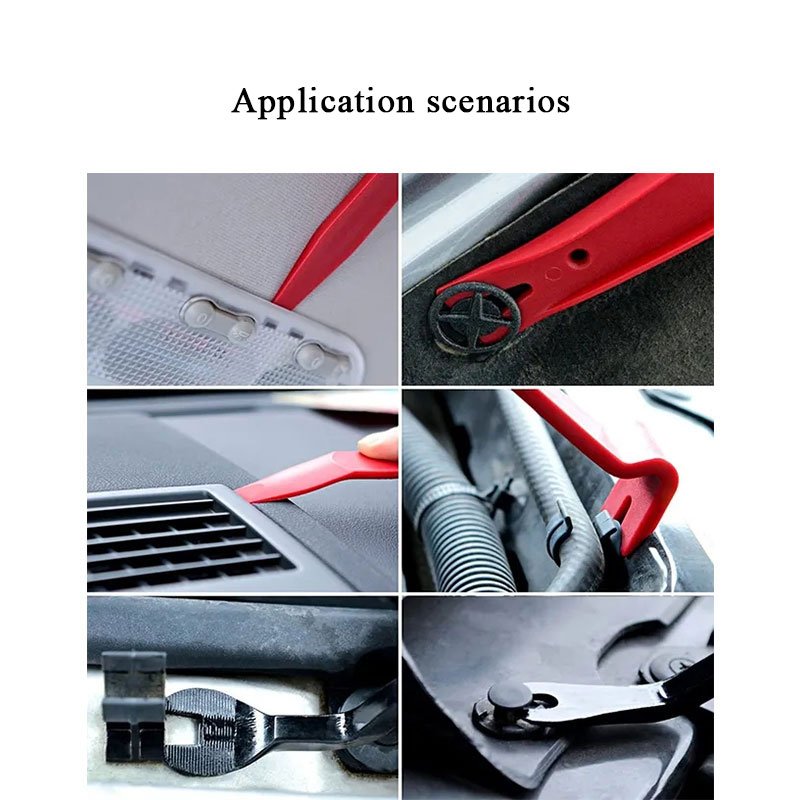Auto Car Audio Repair Trim Removal No Scratch Tools Set Fastener Remover Panel Dismantling Kit With Storage Bag