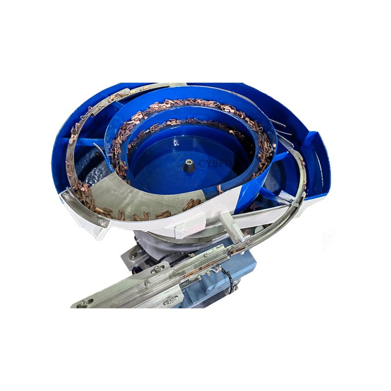 343 Copper Terminal Vibrating Hopper Feeder Electromechanical Sensing Cnc Aluminum Alloy Multi-Function Vibrating Bowl Feeder