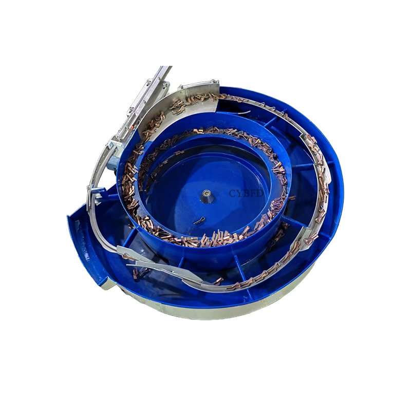 343 Copper Terminal Vibrating Hopper Feeder Electromechanical Sensing Cnc Aluminum Alloy Multi-Function Vibrating Bowl Feeder