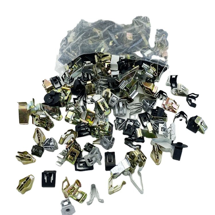 Mixed With Trim Panel Tool Car Body Bumper Auto Metal Clips Front Console Dashboard Trim Fasteners Automotive