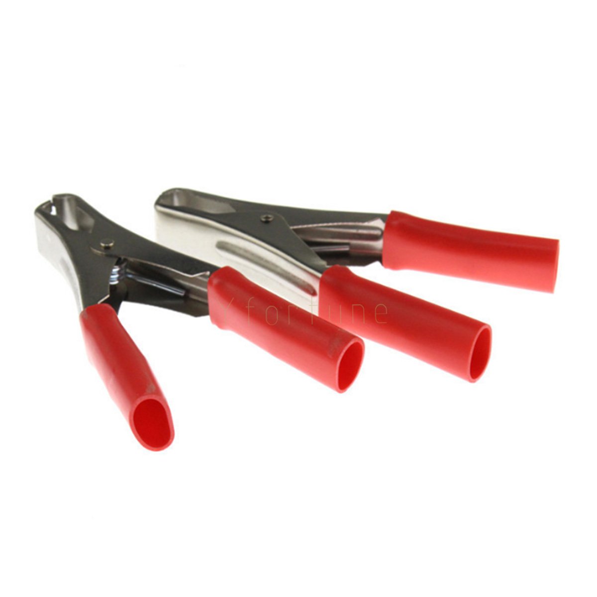 30A 50A Nickel Plated Iron alligator Clips Red and Black Connection test Clips Charge Custom New Energy Charging