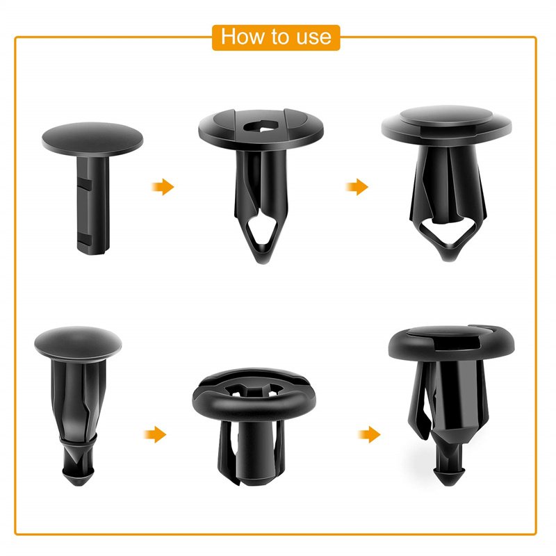 Factory Auto Nylon Plastic Door Trim Clips Fastener Clips for Car