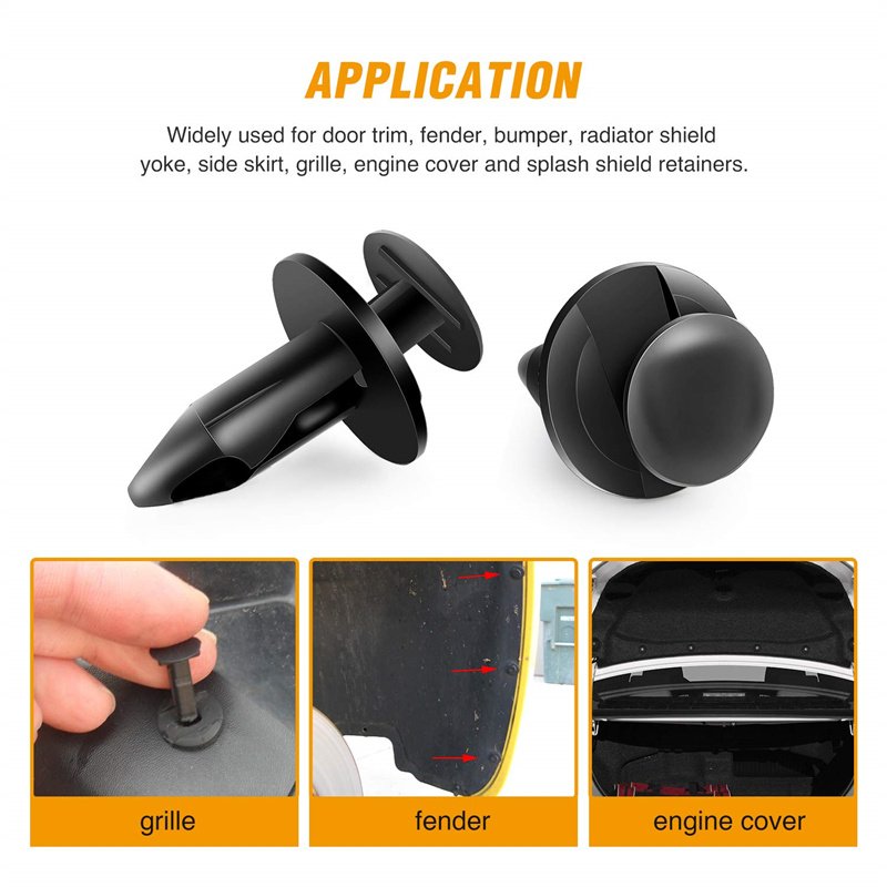 Factory Auto Nylon Plastic Door Trim Clips Fastener Clips for Car