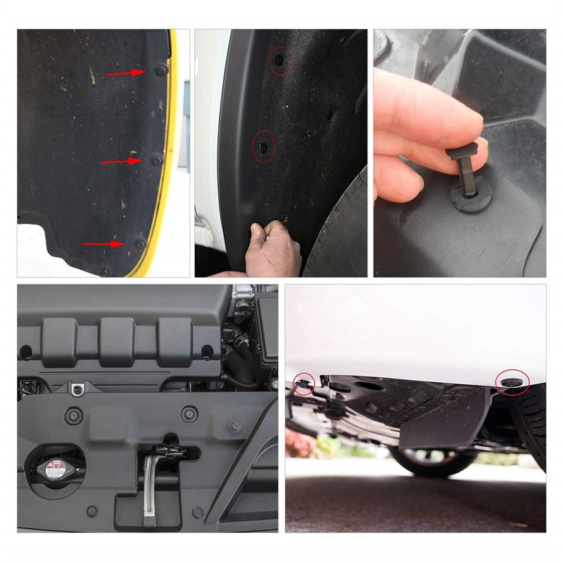 Factory Auto Nylon Plastic Door Trim Clips Fastener Clips for Car