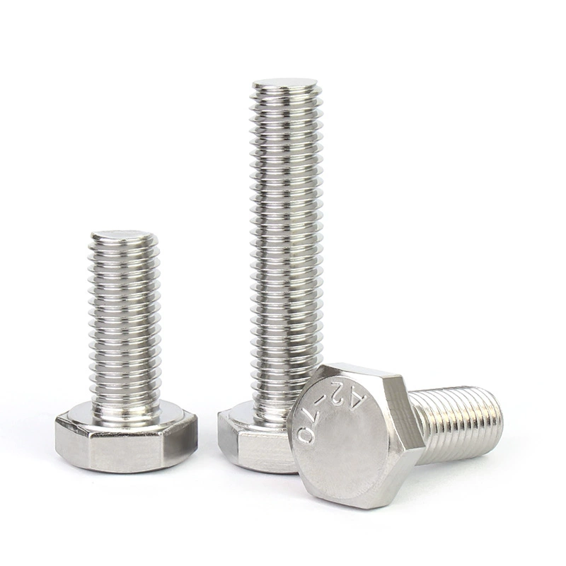 Black Zinc Plated Stainless Steel Hex Bolt Din933 Din931 Fasteners M12 M13 Hexagon Bolts 8.8 Hex Screw Bolt Price