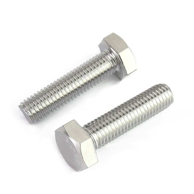 Black Zinc Plated Stainless Steel Hex Bolt Din933 Din931 Fasteners M12 M13 Hexagon Bolts 8.8 Hex Screw Bolt Price