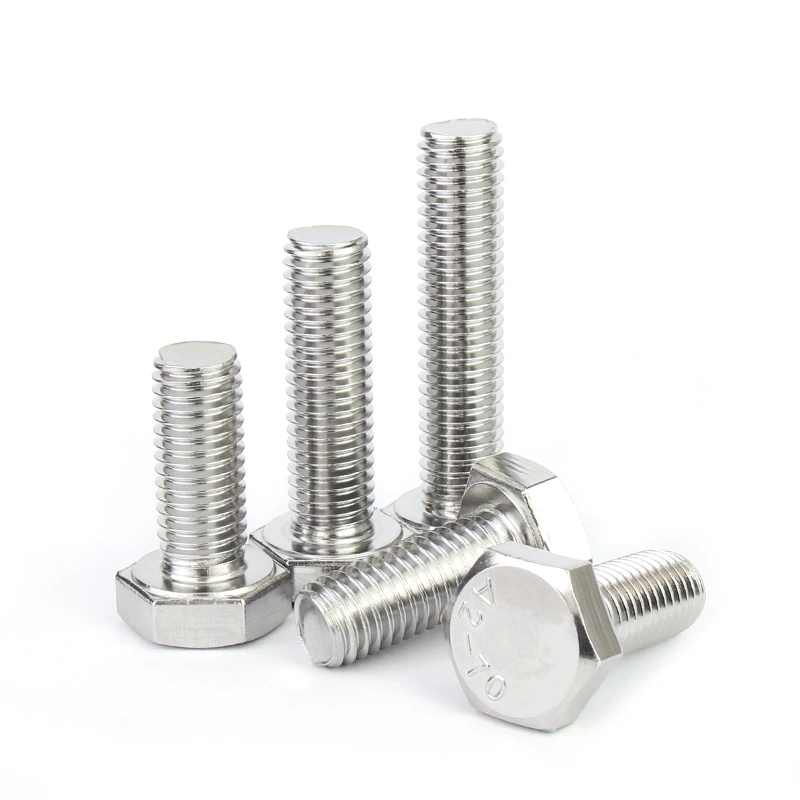 Black Zinc Plated Stainless Steel Hex Bolt Din933 Din931 Fasteners M12 M13 Hexagon Bolts 8.8 Hex Screw Bolt Price