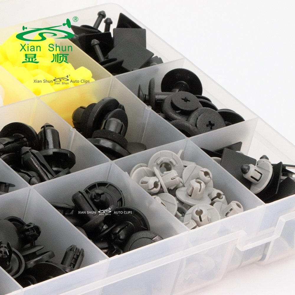 XianShun 441pcs Assortment Kits Auto Fastener Clips For Subaru Forster 2019-Present Universal Car Repair Assorted Kit