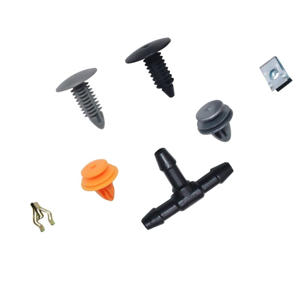 200pcs/bag Universal Door Trim Panel Fasteners Auto Bumper Rivet Car Clips Mixed 200PCS