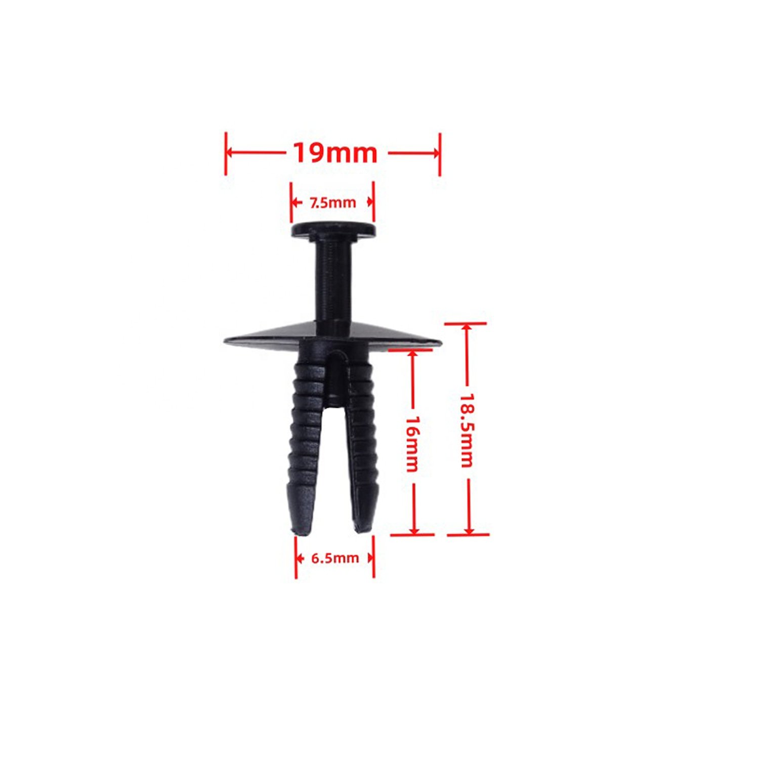 Auto Fender Liner Retainer Rivet Trim Panel Clips Pushing Expansion Buckle Plastic Nylon Car Clip For BMW