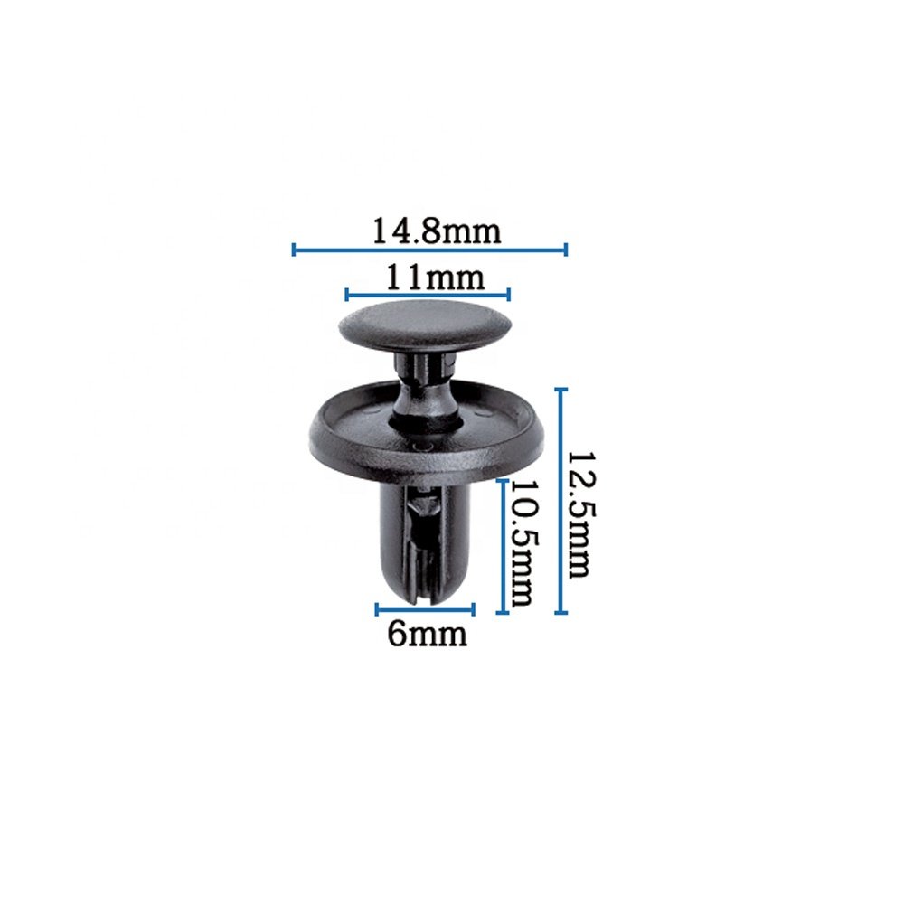 Plastic Push Type Rivet Retainer Clips POM auto clips plastic fasteners auto body clips MR288150 909130013