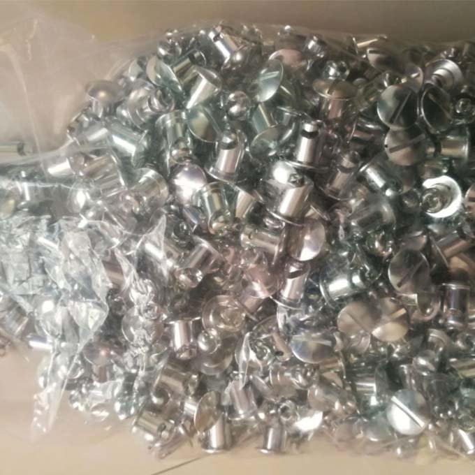 Quick Release Quarter Turn Oval Head Silver Dzus 7/16" x.500