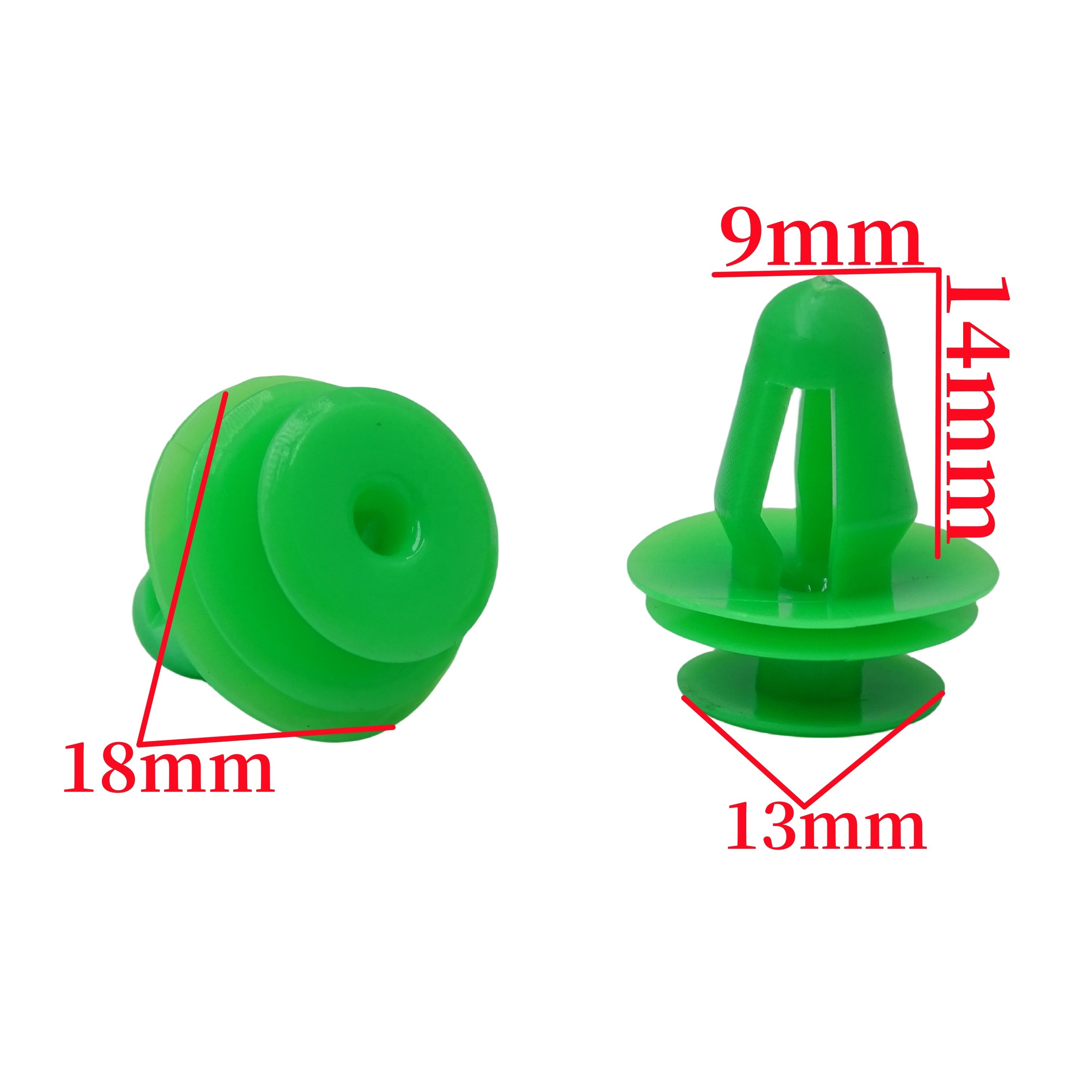 Universal Auto Body Fastener Door Panel Clip Plastic Nylon Trim Retainer Clips