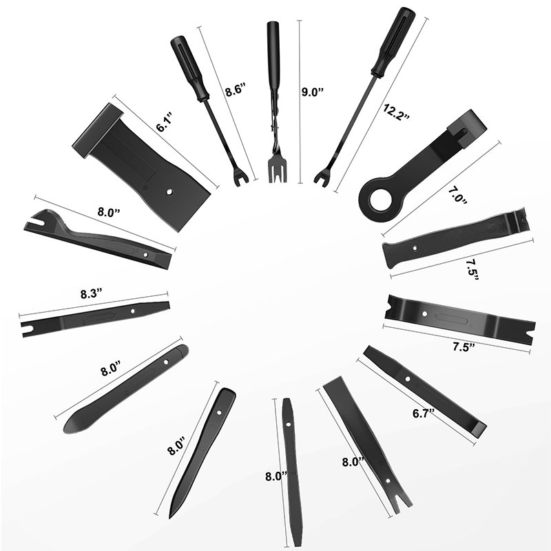 238Pcs Auto Car Trim Removal Tool Kit Upholstery Tools Clip Terminal Removal Clip Pliers Tool Kit Trim Fastener Auto