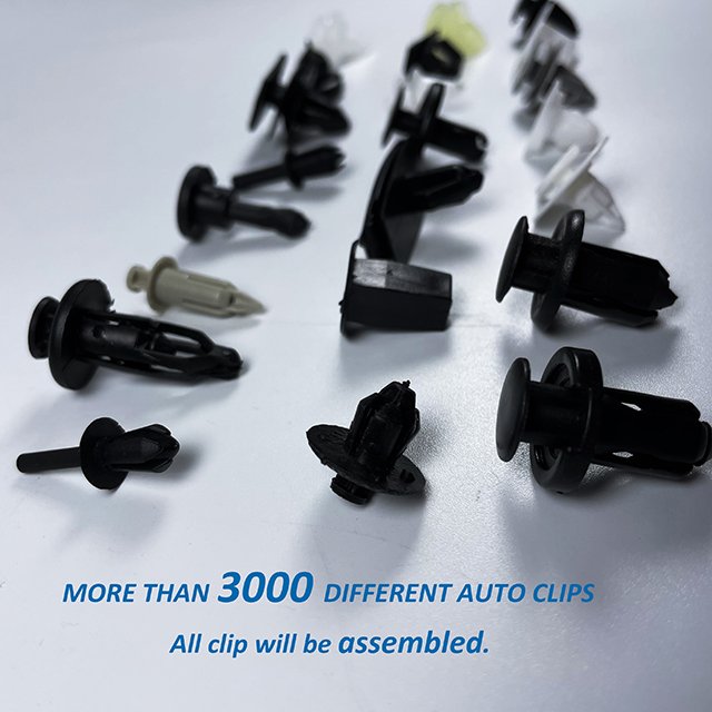 Auto Clips For Car 10121502 Pa66 Material Black Nylon Bumper Fastener Plastic Rivet Xmas Tree Clip Fasteners