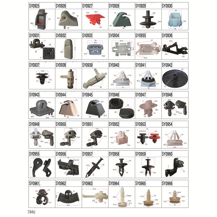 Auto Push Pin Rivets Set Door Trim Panel Clips/HandsEase Car Retainer Clips and Plastic Fasteners