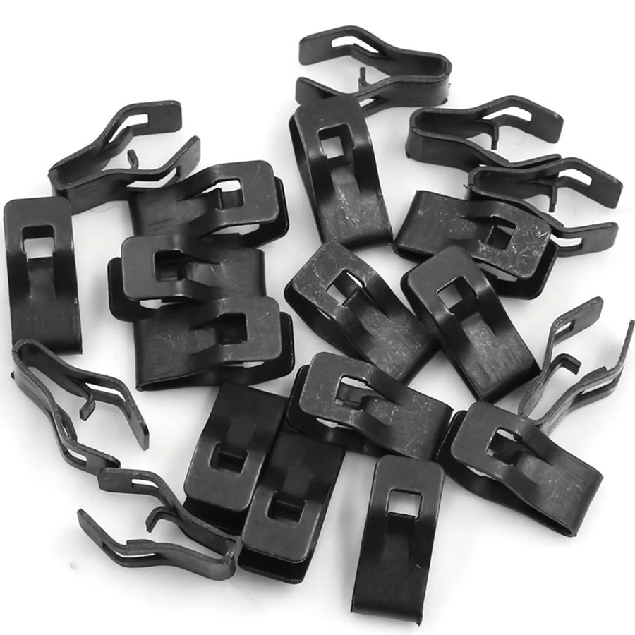 Custom Metal Rivets Car Interior Dashboard Panel Trim Clips With Hole Stainless Steel Stamping Clip