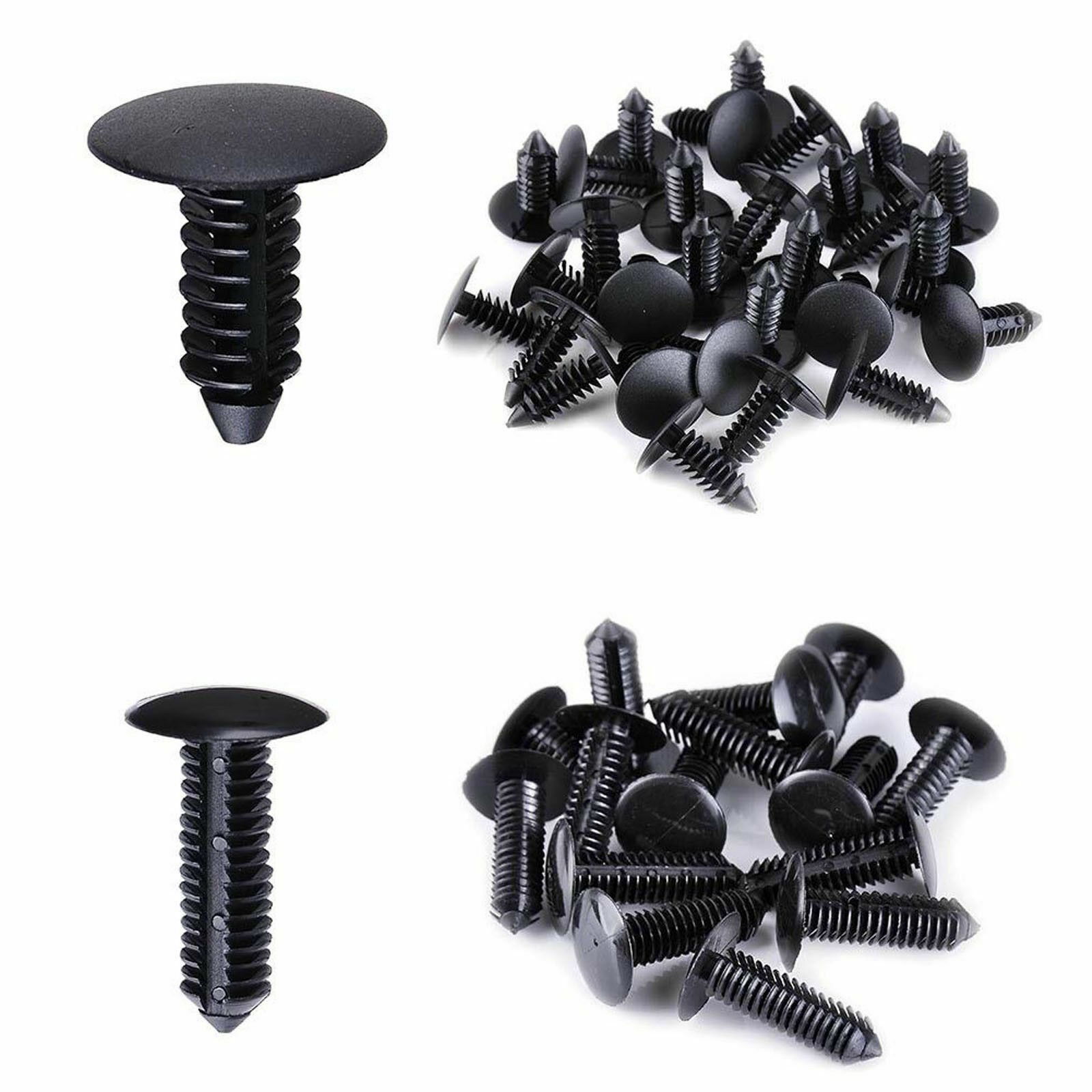 192pcs/box HE29 Car Fastener Clips Mixed Car Fasteners Door Trim Panel Auto Bumper Rivet Retainer Push Engine Cover Fender