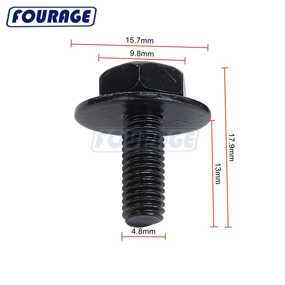 Auto Car Metal Fastener Hex Bolt with Washer fit for Toyota Avalon (1995-2004), MR2 (OEM: 9011905021)