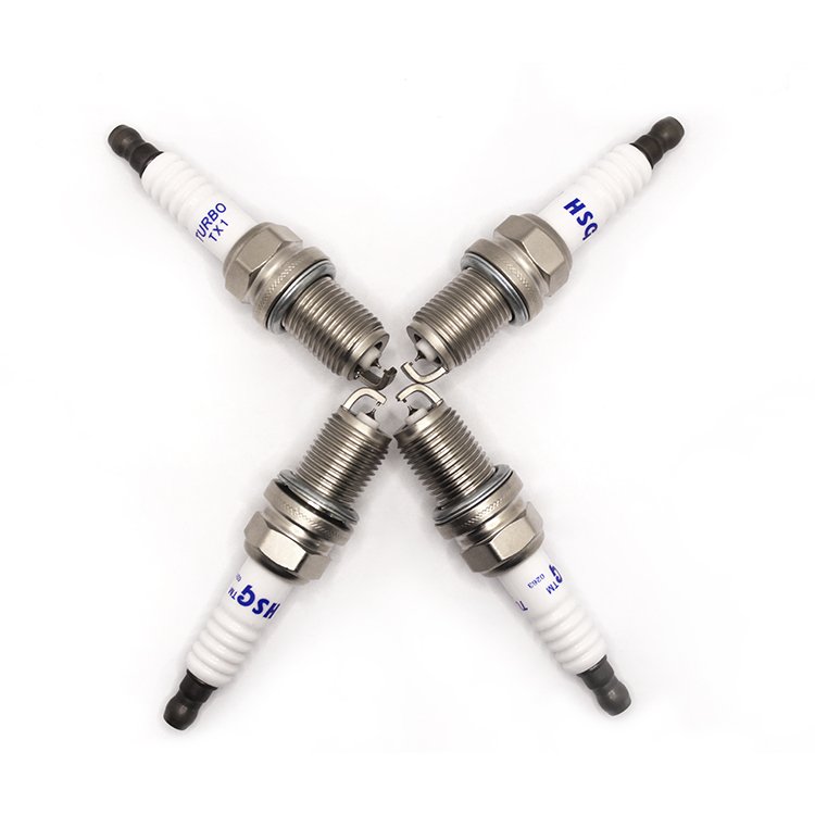 High Quality Wholesale Price HSG TX2 Double iridium Spark Plug/plugs for Cars