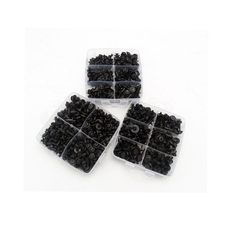 HYML 620pcs Boxed Buckle 16 Kinds of Car Bumper Repair Kit Fasteners Expansion Screw Clip Buckle
