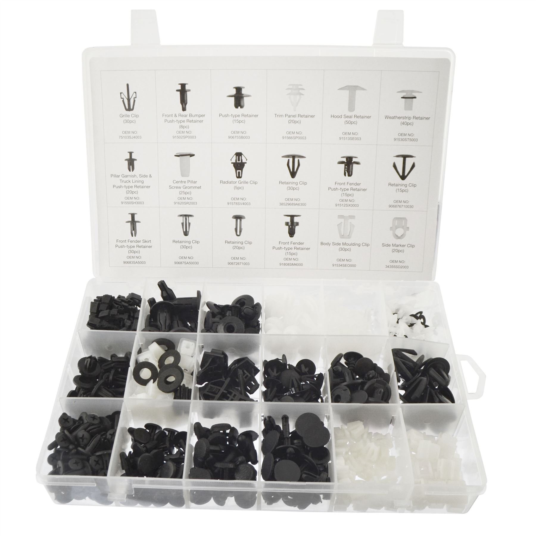 91578SV4003 Plastic Bumper Clips and Fasteners Customized Shape Wide Range for Automotive
