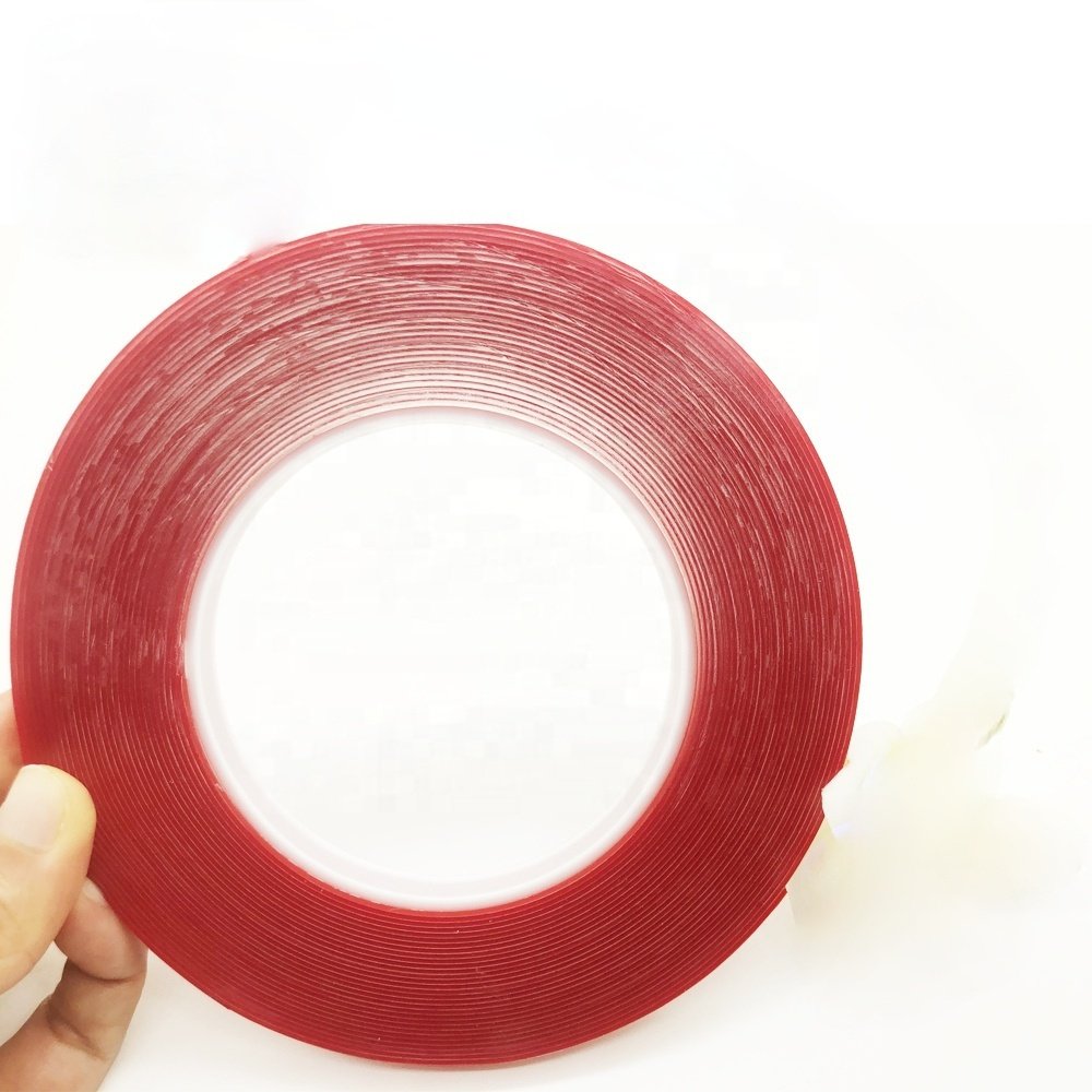 Acrylic Adhesive Tape with Transparent Strong Waterproof and No Mark Double Sided Tape 8mm*30m