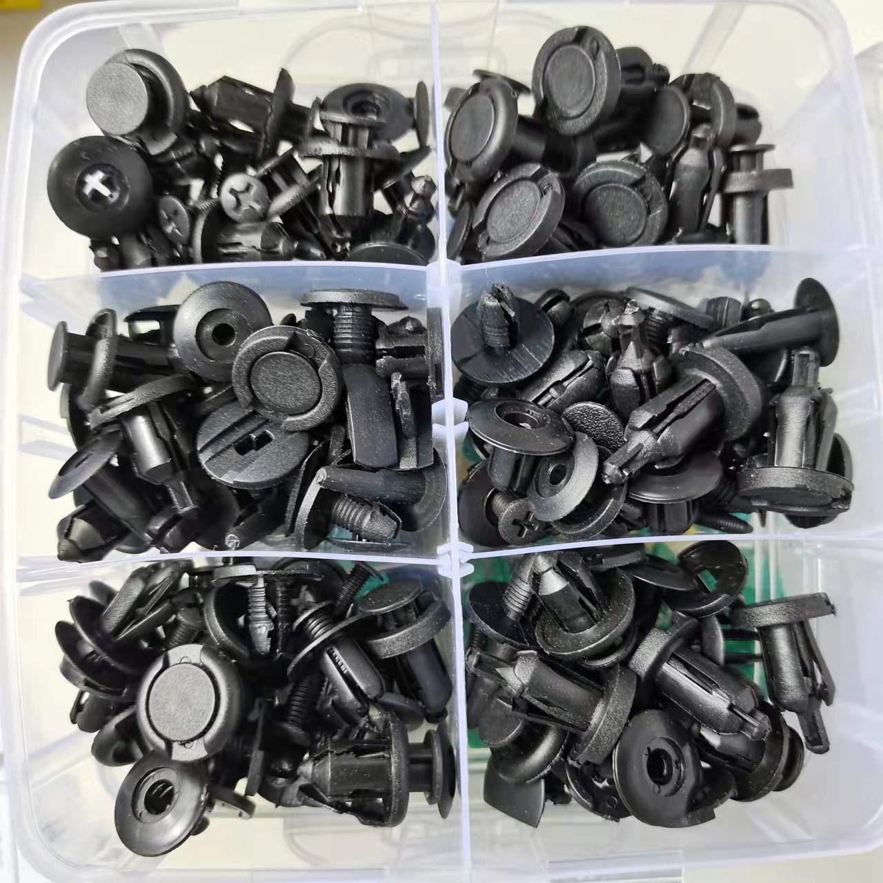 Auto 620Pcs Car Plastic Rivet Bumper Kit Body Clips Kit 24 kind Fender Rivets Car Push Retainer Clips for car