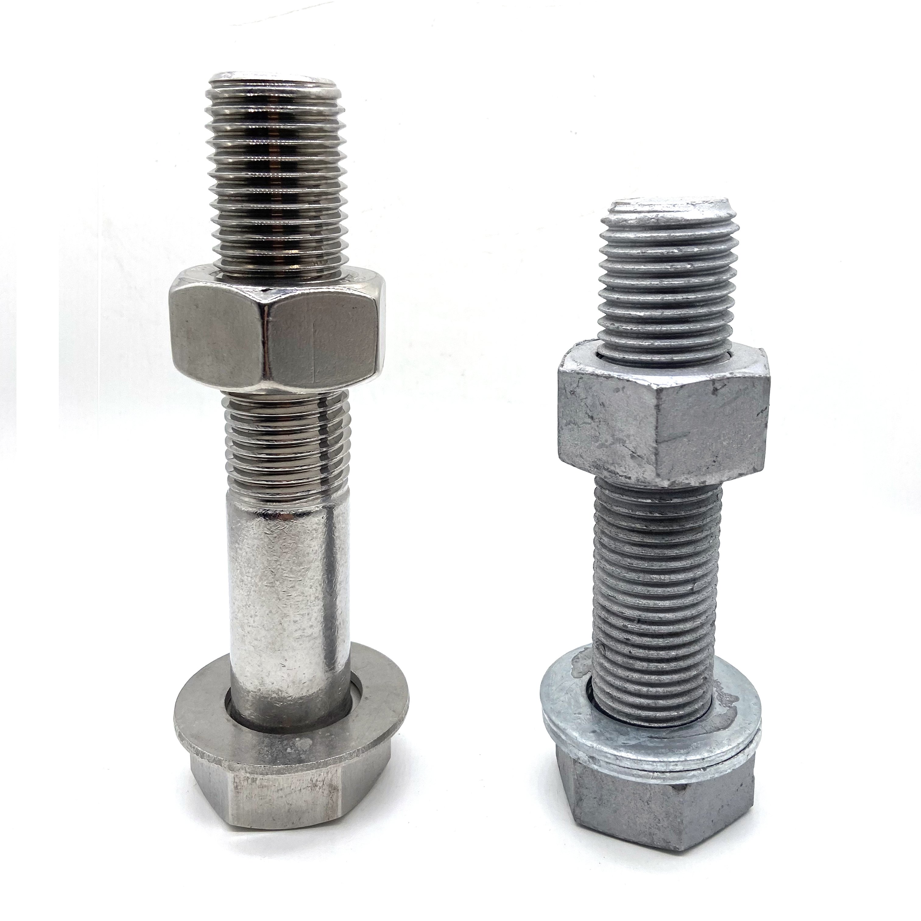 Stock Factory Price Fasteners SS304 SS316 M6-M20 Types Of High Strength Nuts And Bolts
