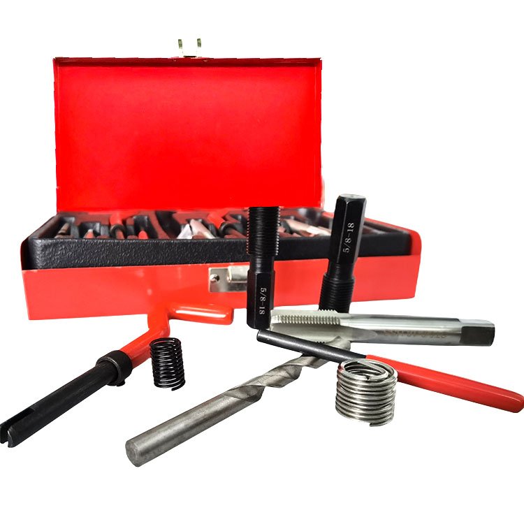 High Quality M6 M8 M10 Screw Metric Thread Repair Insert Files Set Hand Tools Kit Thread Repair Tool Kit