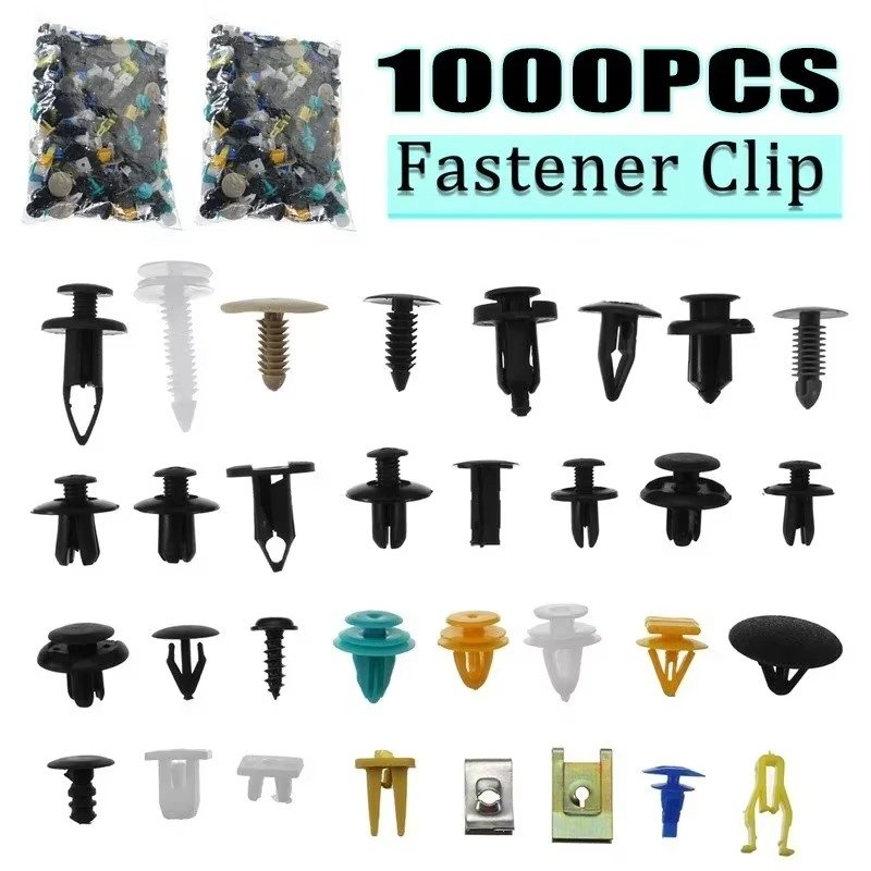Mixed Retainer Rivet Door Panel Fender Liner Universal Auto Vehicle Fastener Bumper Clips for All Car