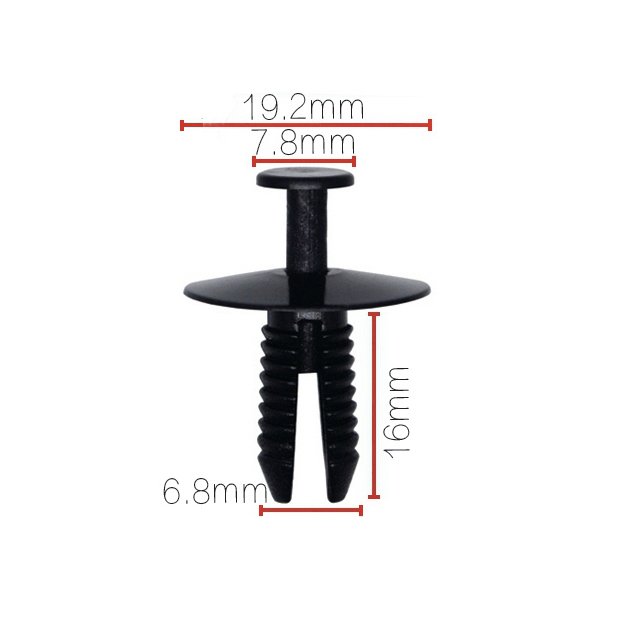 Good Selling OEM 51118174185 Universal Clip Automotive Car Bumper Clips for Auto Body Fixing