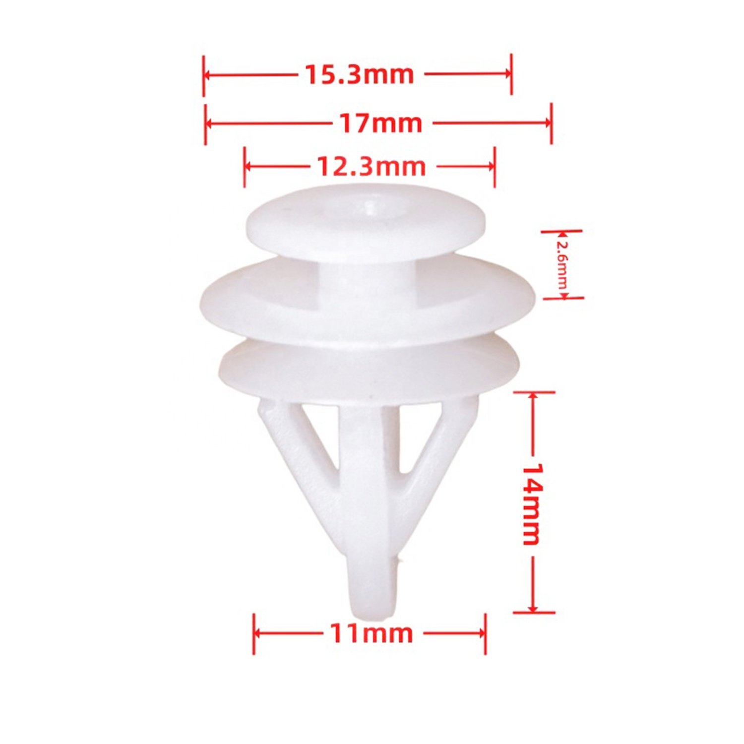 Auto fastener Seat backrest fixing clip Door Panel Fender Wheel Trim Auto Car Clip For Honda